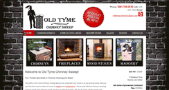 Desktop Screenshot of oldtymechimneysweep.com